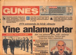Güneş Gazetesi 17 Kasım 1983 - Muazzez Abacı, Hülya Sözer Gazino Afişi - Emekli İşçi Bingo'dan 1 Milyon Lira Kazandı GZ158173 - Gökçekoleksiyon