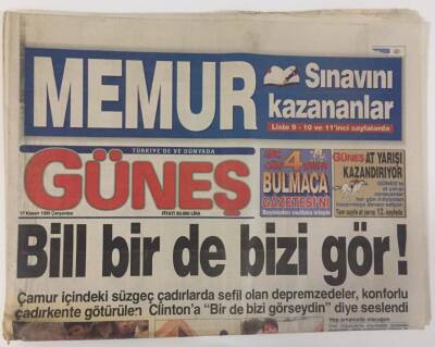 Güneş Gazetesi 17 Kasım 1999 - Kış Turizminin Gözdelerinden Ilgaz Dağı İsviçre Alplerini Aratmıyor GZ13234 - 2