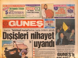 Güneş Gazetesi 17 Mart 1989 - Müslüm Gürses, Sibel Can, Nurdan Torun, Hülya Süzer, Kayahan, Harika Avcı, Nazan Şoray Gazino Afişi GZ158159 - Gökçekoleksiyon