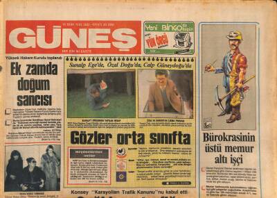 Güneş Gazetesi 18 Ekim 1983 - Fransızlar ASALAnın Avukatını Belediye Başkanı Seçtiler GZ127668 - 1