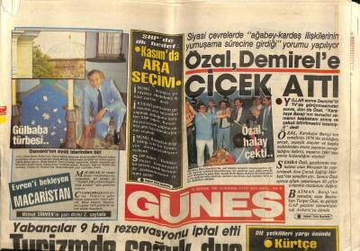 Güneş Gazetesi 18 Haziran 1986 - Sandıkçıya Bir Ay Zorunlu Tatil GZ90632 - 1