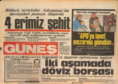 Güneş Gazetesi 18 Mart 1986 - SHPde Bunalım Maratonu - Tahtakaleyi Düşürme Operasyonu Başlıyor GZ126940 - 1