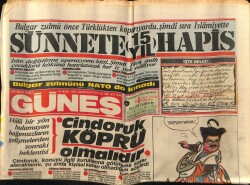 Güneş Gazetesi 18 Mayıs 1985 - Bulgar Zulmünü Natoda Kınadı GZ60730 - 2