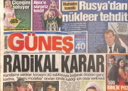 Güneş Gazetesi 18 Mayıs 2012 - Alex de Souza'ya Fenerbahçe'den Sürpriz - Kıvanç Tatlıtuğ Reklamda verdiği Pozdan 500 Bin Kazandı GZ158431 - Gökçekoleksiyon
