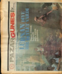 Güneş Gazetesi 18 Ocak 1987 - Lübnan Diye Bir Devlet Vardı GZ61618 - 2