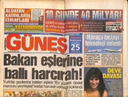 Güneş Gazetesi 19 Aralık 2006 - İbo Şarkıları Sara Nöbetini Tetikliyor - Arınç Başbuğ'u Ziyaret Etti GZ157826 - Gökçekoleksiyon