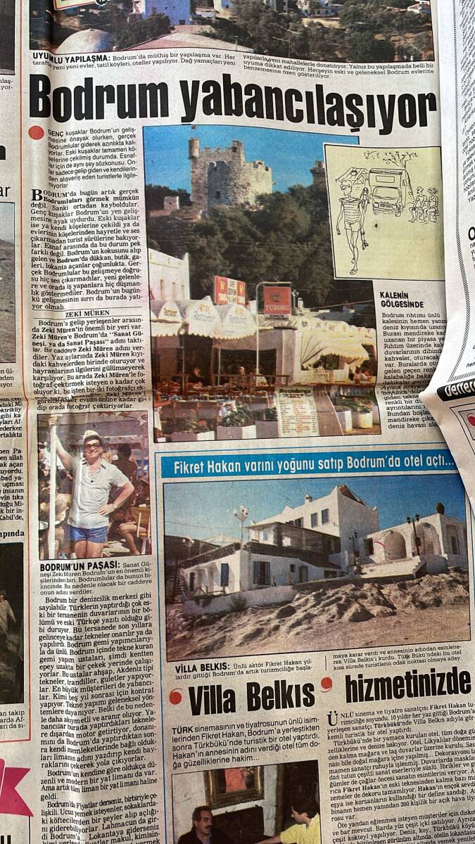 Güneş Gazetesi 19 Haziran 1988 - Sezen Aksu Coşturuyor - Sanat Güneşi Zeki Müren Bodrum'un En Önemli Kişilerinden GZ151499 - 2