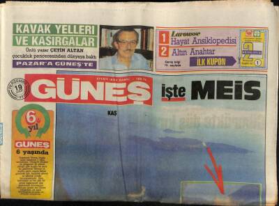 Güneş Gazetesi 19 Şubat 1987 - Doğum Günü Hediyesi GZ55752 - 1