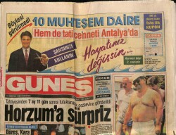 Güneş Gazetesi 19 Temmuz 1989 - Gürcistanda İç Savaş GZ62100 - 1