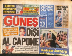 Güneş Gazetesi 2 Ağustos 2006 - Kutsi Sahnede Zor Anlar Yaşadı - Irak'tan PKK Hamlesi GZ157818 - Gökçekoleksiyon
