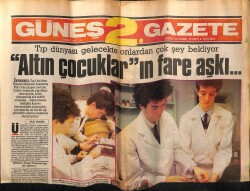 Güneş Gazetesi 2 Eki 10 Mart 1987 - Modada Afrika Rüzgarı GZ63159 - 1