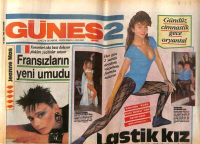 Güneş Gazetesi 2 Eki 16 Ocak 1986 - Nukhet Duru,Erol Evginden Anlamlı Ziyaret GZ63110 - 1
