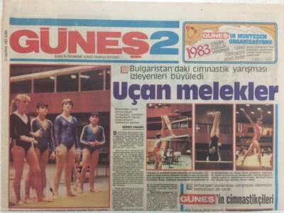 Güneş Gazetesi 2 Eki 17 Haziran 1983 - Uçan Melekler GZ34309 - 1
