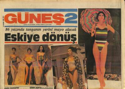 Güneş Gazetesi 2 Eki 19 Kasım 1985 - Erol Evgin Halk Gazinolarda Çıplak Görmekten Bıktı GZ115793 - 1