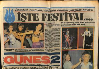 Güneş Gazetesi 2 Eki 19 Temmuz 1985 - Hanedanın Mutsuz Kadını Linda Evans GZ58454 - 1