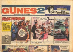 Güneş Gazetesi 2 Eki 26 Aralık 1982 - Karaoğlan Çizgi Roman GZ127127 - 1