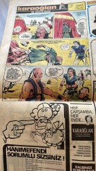 Güneş Gazetesi 2 Eki 26 Aralık 1982 - Karaoğlan Çizgi Roman GZ127127 - 2