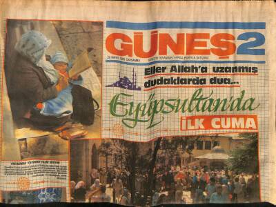 Güneş Gazetesi 2 Eki 29 Mayıs 1985 - Gönül Yazar İle Ramazan Sohbeti GZ63097 - 1