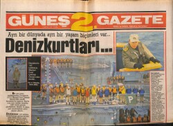Güneş Gazetesi 2 Eki 3 Nisan 1987 - Şıklık Yarışında Üç Perde GZ63144 - 2