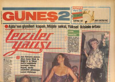 Güneş Gazetesi 2 Eki 30 Ocak 1984 - Brooke Shieldse Paha Biçilemiyor - Ajdanın Giysileri Kapalı , Müjde Seksi , Yüksel İkisinin Ortası GZ126972 - 1