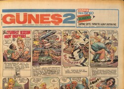 Güneş Gazetesi 2 Eki 4 Eylül 1983 - Bayram Ekranı Yaşlılara Kaldı * Behiye Aksoy-Müzeyyen Senar-Sevim Tuna GZ157709 - Gökçekoleksiyon