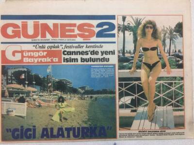 Güneş Gazetesi 2 Eki 4 Haziran 1985 - Güngör Bayraka Yeni İsim Bulundu GZ51985 - 1