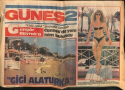 Güneş Gazetesi 2 Eki 4 Haziran 1985 - Julio Kadın Yüzünden Mahkemelik Oldu GZ61993 - 1