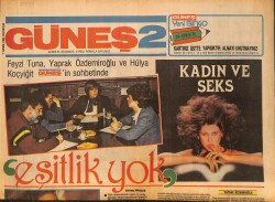 Güneş Gazetesi 2 Eki 7 Kasım 1983 - Feyzi Tuna , Yaprak Özdemiroğlu Ve Hülya Koçyiğit Güneş'in Sohbetinde GZ157791 - Gökçekoleksiyon
