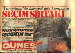Güneş Gazetesi 2 Haziran 1985- Özalın Başbaşa Evlilik Yıldönümü GZ60719 - 1