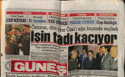 Güneş Gazetesi 2 Temmuz 1987 - Doğum Günü Hediyesi GZ55731 - 1