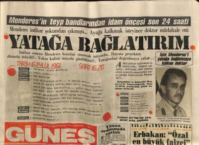 Güneş Gazetesi 20 Eylül 1986 - Atatürk Havalimanı Yolcu Salonunun Tavanı Çöktü GZ106270 - 1