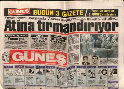 Güneş Gazetesi 21 Aralık 1986 - Doğum Günü Hediyesi GZ55765 - 1
