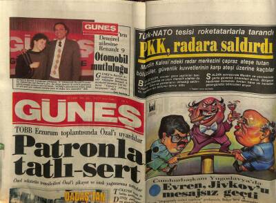Güneş Gazetesi 21 Ekim 1986 - Doğum Günü Hediyesi GZ58339 - 1