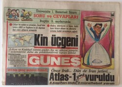 Güneş Gazetesi 21 Nisan 1986 - SHPden Evrene Sitem ,Özal Ayağının Tozuyla Torununa Koştu GZ13751 - 1