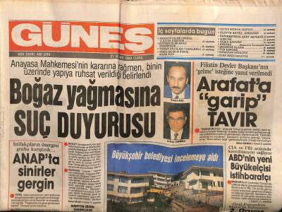 Güneş Gazetesi 21 Nisan 1989 - Doğum Günü Hediyesi GZ58434 - 1