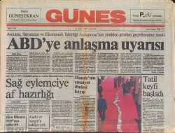 Güneş Gazetesi 21 Nisan 1990 - Fener'de İç Savaş - KKTC'de Sandık Heyecanı GZ2987 - Gökçekoleksiyon