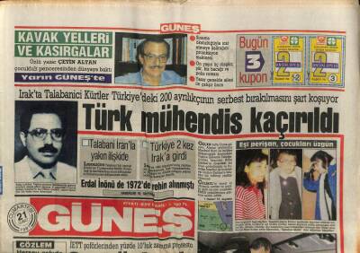 Güneş Gazetesi 21 Şubat 1987 - Doğum Günü Hediyesi GZ55751 - 1