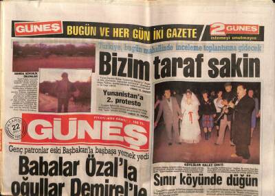 Güneş Gazetesi 22 Aralık 1986 - Doğum Günü Hediyesi GZ55764 - 1