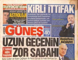 Güneş Gazetesi 22 Aralık 2013 - Özgü Namal Kanser Tedavisi Gören Babasını Kaybetti - Emniyet Amiri Hakan Yüksekdağ Otomobilinde Ölü Bulundu GZ158438 - Gökçekoleksiyon