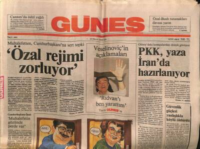 Güneş Gazetesi 22 Mayıs 1990 - Doğum Günü Hediyesi GZ58430 - 1