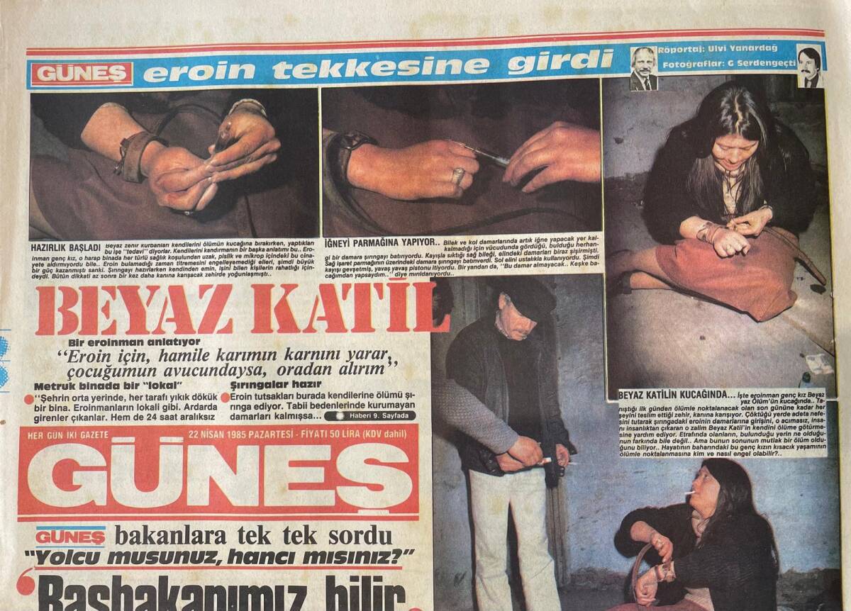 Güneş Gazetesi 22 Nisan 1985 - Trabzon'da Milyarlık Karayolu Ağı - Antalyaspor'un İstediği Oldu GZ2398 - 1