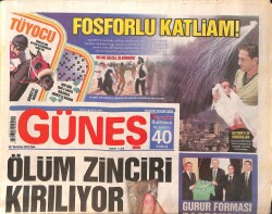 Güneş Gazetesi 22 Temmuz 2014 - Hollywood'da Şok Ölüm 