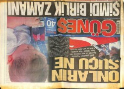 Güneş Gazetesi 23 Ağustos 2012 - Suriyeyi Bırak Kendi İçine Bak GZ101021 - 1