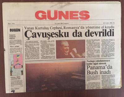 Güneş Gazetesi 23 Aralık 1989 - Bürokrasi Krizine Özal El Koyuyor GZ10325 - 2