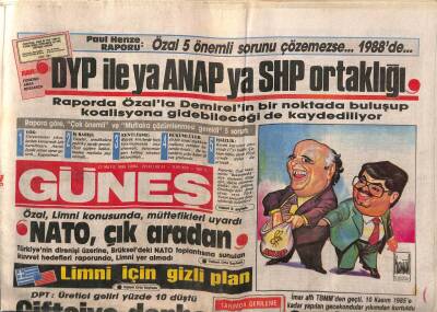 Güneş Gazetesi 23 Mayıs 1986 - Batur , Gürkan Ve Turhanın Kitapları Savcılıkta GZ83390 - 1