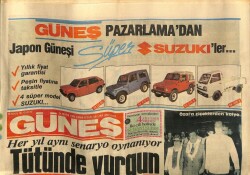 Güneş Gazetesi 24 Mayıs 1985 - Tütünde Vurgun GZ60750 - 1