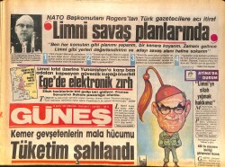 Güneş Gazetesi 24 Mayıs 1986 - Marmaris'te Festivalde Konuk Sanatçılar 