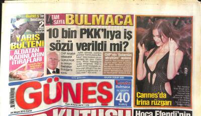 Güneş Gazetesi 24 Mayıs 2013 - Hayri Kozakçıoğlu Öldü.Sır Kutusu Kapandı GZ107639 - 1
