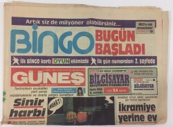 Güneş Gazetesi 24 Şubat 1985 - Hem Var Hem Yok Kömür Ve Tüpgaz Krizi GZ13236 - 2
