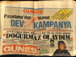 Güneş Gazetesi 25 Mayıs 1985 - Döviz Affı Yasasını Evren Onayladı GZ60721 - 1